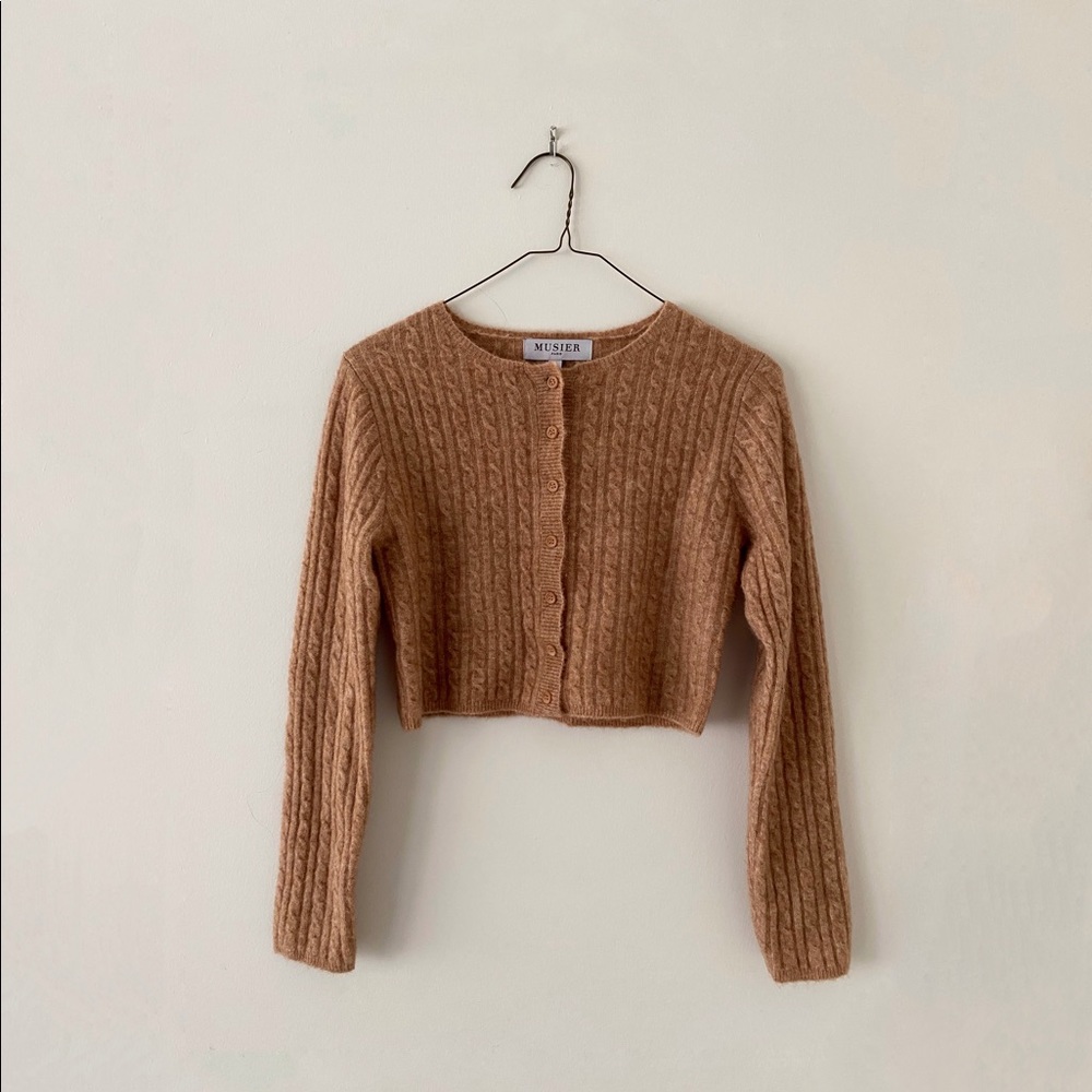 Musier Paris amandine Cropped Cardigan